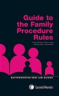 Butterworths New Law Guide : Family Procedure Rules (Paperback)