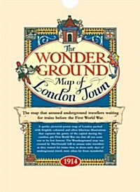 Wonderground Map of London Town 1914 (Sheet Map, rolled)