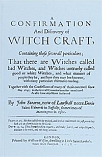 A Confirmation and Discovery of Witchcraft (Paperback)