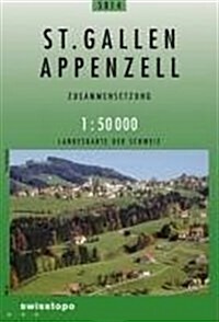 St. Gallen Appenzell (Sheet Map)