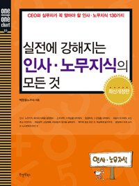 실전에 강해지는 인사·노무지식의 모든 것 :CEO와 실무자가 꼭 알아야 할 인사·노무지식 130가지 