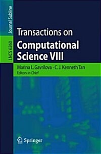 Transactions on Computational Science VIII (Paperback)