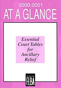 At a Glance : Essential Court Tables for Ancillary Relief (Paperback, Rev ed)