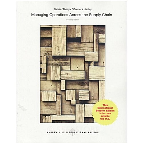 [중고] Managing Operations Across the Supply Chain (Paperback, 2 International ed)