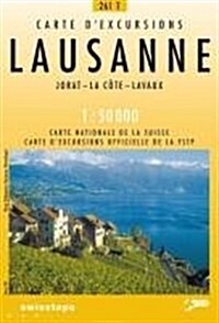 Lausanne (Sheet Map)