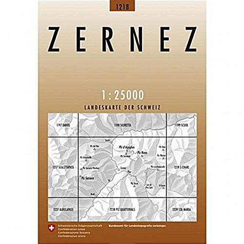 Zernez (Sheet Map)