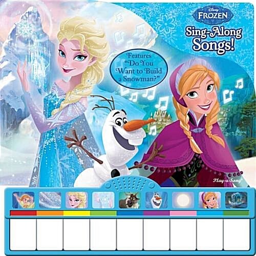 Disney Frozen : Sing-Along Songs! (Hardcover)