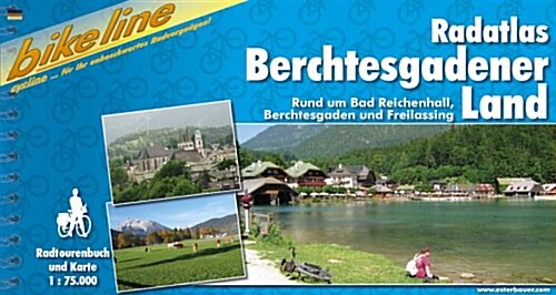 Berchtesgadener Land Radatlas Reichenhall, Berchtesgaden : BIKE.022 (Paperback)