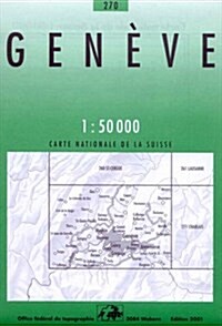 Geneve (Sheet Map, folded)