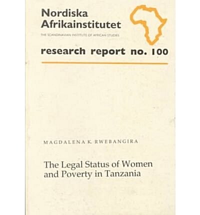 The Legal Status of Women and Poverty in Tanzania (Paperback)