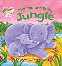 Mummy and Baby Jungle : Soft-to-Touch Jigsaws (Board Book)