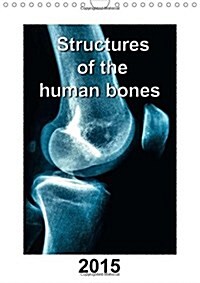 Structures of the Human Bones : Structure of Bones with Detailed x-Ray Pictures in Colour (Calendar)