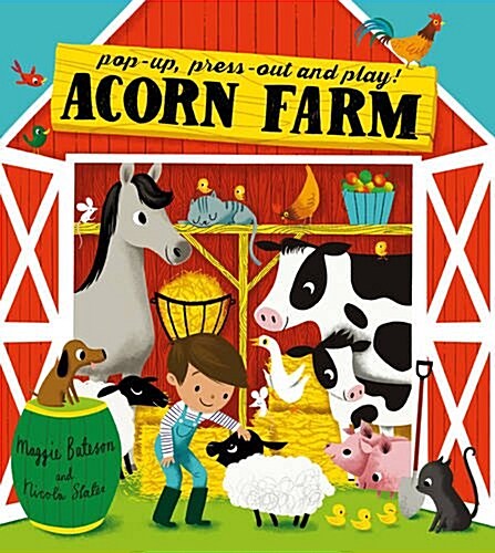 Acorn Farm : Pop-up, press-out and play! (Hardcover)