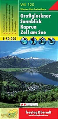 Grossglockner - Sonnblick - Kaprun - Zell am See : FBW.WK120 (Sheet Map, folded)