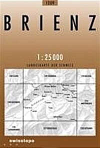 Brienz (Sheet Map, folded)