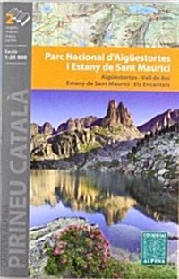Aiguestortes Parc Natural/Sant Maurici Map and Hiking Guide : ALPI.160 (Sheet Map, folded)