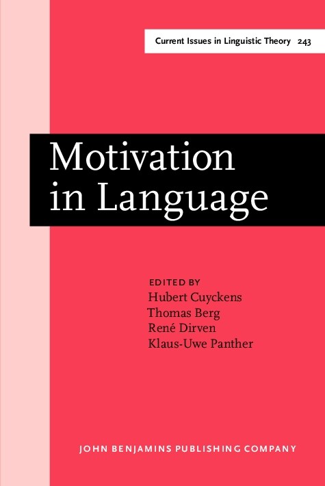 Motivation in Language : Studies in Honor of Gunter Radden (Hardcover)