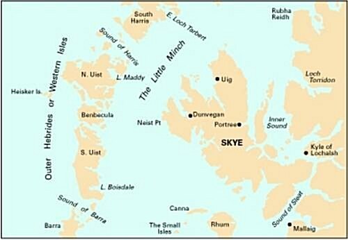 Imray Chart C66 : Mallaig to Rudha Reidh and Outer Hebrides (Sheet Map, folded)