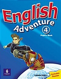 English Adventure Level 4 Pupils Book Plus Reader (Paperback)