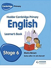 Hodder Cambridge Primary English: Learners Book Stage 6 (Paperback)