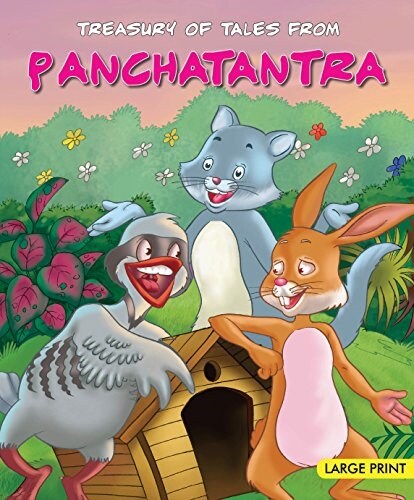 Large Print: Treasury of Tales from Panchatantra: Large Print (Hardcover)