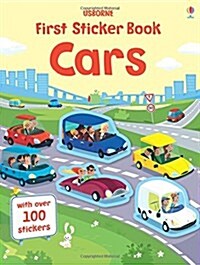 First Sticker Book Cars (Paperback)