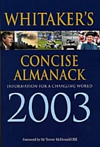 WHITAKERS ALMANACK 2003 CONCISE ED (Paperback)