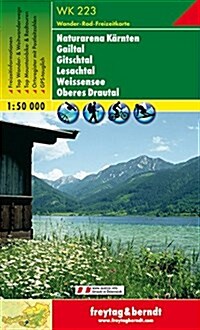 Naturarena Karnten, Gailtal, Gitschtal, Lesachtal, GPS : FBW.WK223 (Sheet Map)
