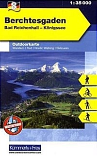 Berchtesgaden : KF.DE.WK.08 (Sheet Map)