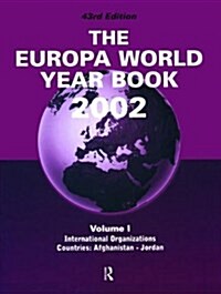 Europa World Year Book 2002 (Hardcover, 43 ed)