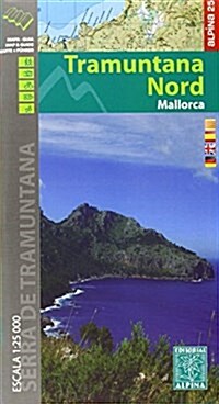 Mallorca -Tramuntana Norte GR11 : ALPI.102-E25 (Sheet Map, folded)