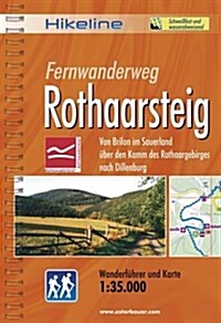 Rothaarsteig Fernwanderweg : BIKEWF.ROTHAR (Paperback)