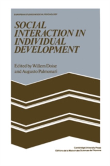 Social Interaction in Individual Development (Hardcover)