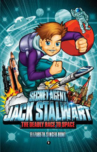 Secret Agent Jack Stalwart. 9, (The) deadly race to space : Russia