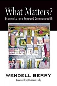 What Matters?: Economics for a Renewed Commonwealth (Paperback)