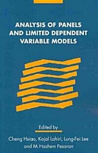 Analysis of Panels and Limited Dependent Variable Models (Paperback)