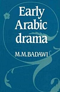 Early Arabic Drama (Paperback)