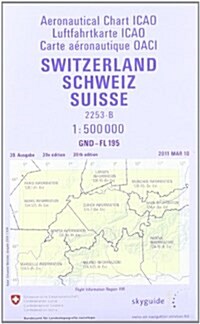 Zwitserland OACI (Sheet Map)