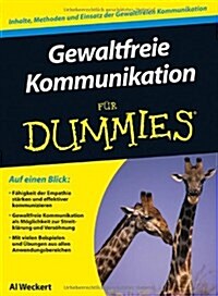 Gewaltfreie Kommunikation Fur Dummies (Paperback)