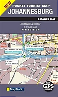 Pocket Tourist Map Johannesburg (Sheet Map, folded, 7 ed)