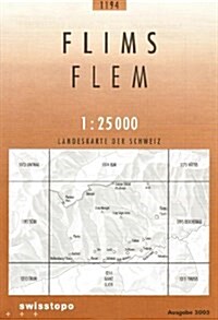 Flims (Sheet Map)