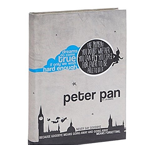 Peter Pan Hardcover Journal: (Hard Cover Notebook) (Hardcover)