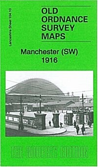 Manchester SW 1916 : Lancashire Sheet 104.10b (Sheet Map, folded)