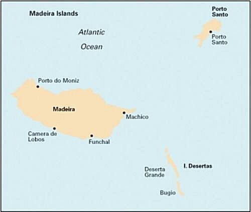 Imray Chart E3 : Arquipelago Da Madeira (Sheet Map, folded)