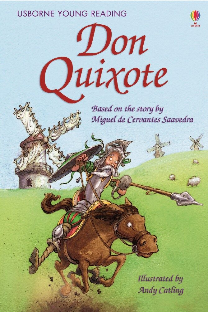 Usborne Young Reading 3-22 : Don Quixote (Paperback)