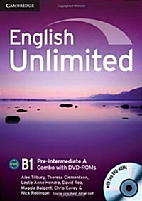 English Unlimited Pre-Intermediate a Combo with DVD-Roms (2) (Package)