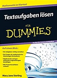 Textaufgaben Losen Fur Dummies (Paperback)