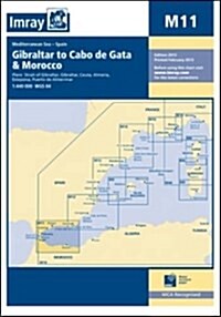 Imray Chart M11 : Gibraltar to Cabo De Gata and Morocco (Sheet Map, folded)