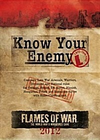 Know Your Enemy : Late War Edition 2012 (Paperback)