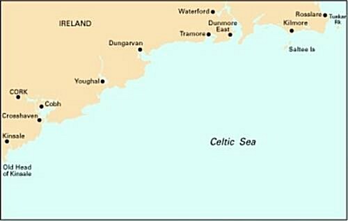 Imray Chart C57 : Tuskar Rock to Old Head of Kinsale (Sheet Map, folded, Rev ed)